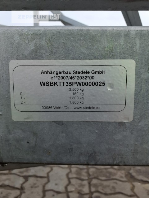 Sonstiges Stedele KTT 35 - Kabelsläp: bild 5 Sonstiges Stedele KTT 35 - Kabelsläp: bild 5