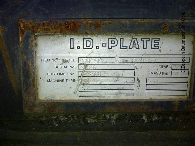 Komponenten Adapterplatte - Tillbehör för Byggmaskiner: bild 1 Komponenten Adapterplatte - Tillbehör för Byggmaskiner: bild 1