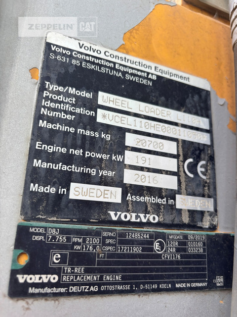 Volvo L110H - Hjullastare: bild 5 Volvo L110H - Hjullastare: bild 5