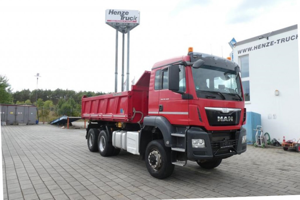 MAN TG-S 26.440 6x6 3-Achs Allradkipper Meiller - Tippbil lastbil: bild 1 MAN TG-S 26.440 6x6 3-Achs Allradkipper Meiller - Tippbil lastbil: bild 1