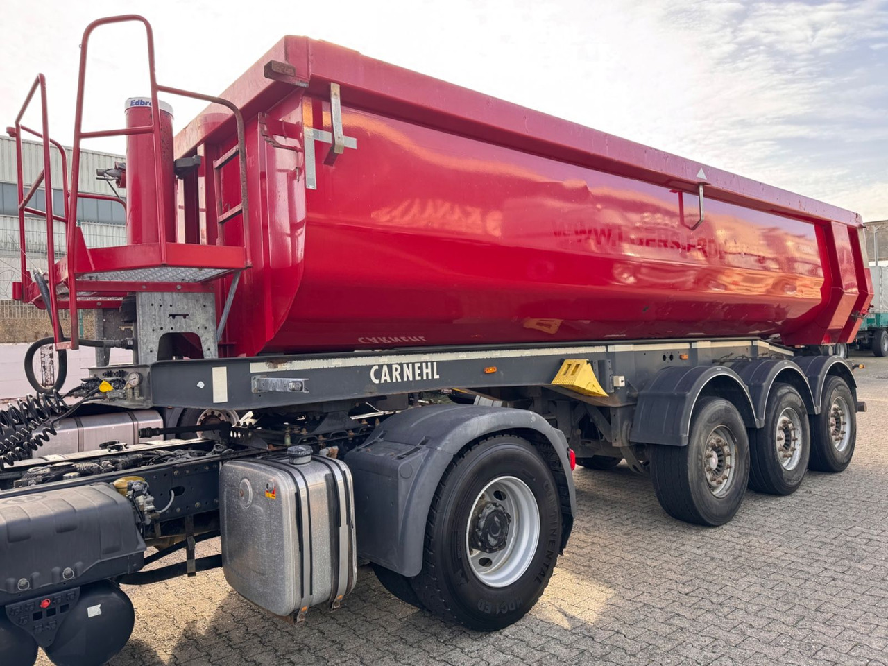 Carnehl CHKS /HH 24m³ HARDOX Stahlmulde Liftachse - Tippbil semitrailer: bild 4 Carnehl CHKS /HH 24m³ HARDOX Stahlmulde Liftachse - Tippbil semitrailer: bild 4