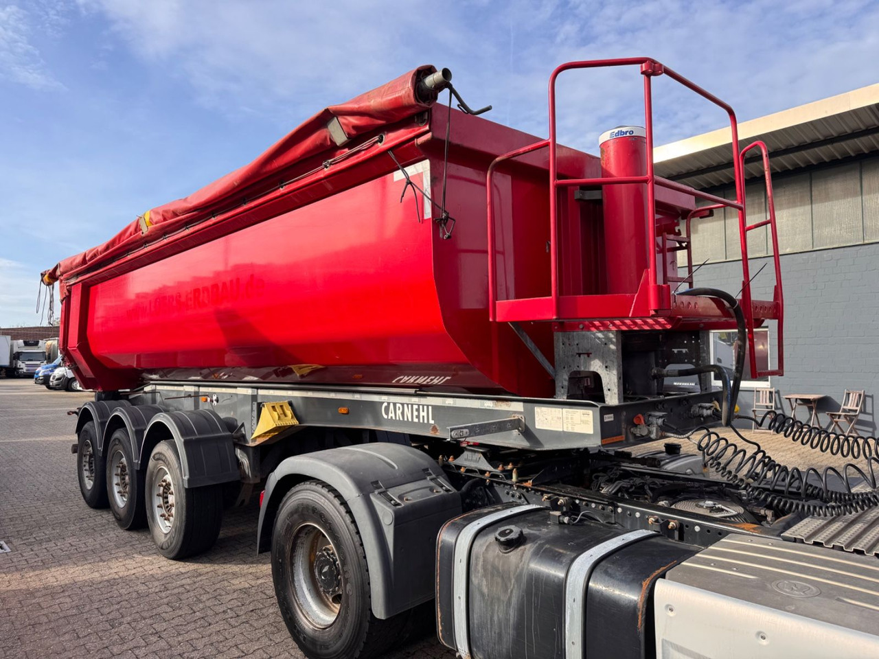 Carnehl CHKS /HH 24m³ HARDOX Stahlmulde Liftachse - Tippbil semitrailer: bild 5 Carnehl CHKS /HH 24m³ HARDOX Stahlmulde Liftachse - Tippbil semitrailer: bild 5