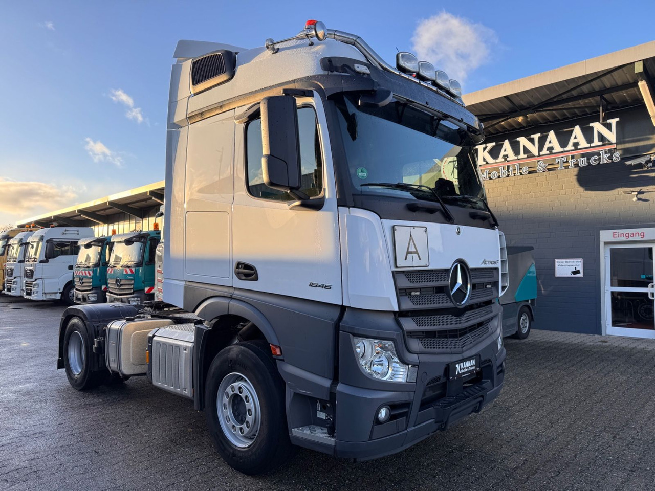 Mercedes-Benz 1846 Actros 5 Hydr. Kipper / Walkingfloor 2-Weg - Dragbil: bild 1 Mercedes-Benz 1846 Actros 5 Hydr. Kipper / Walkingfloor 2-Weg - Dragbil: bild 1