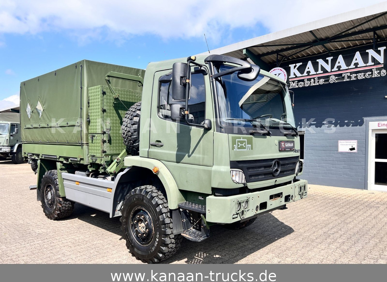 Mercedes-Benz 1018 Atego 4x4 Allrad   Camper Expedition - Containerbil/ Växelflak lastbil: bild 1 Mercedes-Benz 1018 Atego 4x4 Allrad   Camper Expedition - Containerbil/ Växelflak lastbil: bild 1