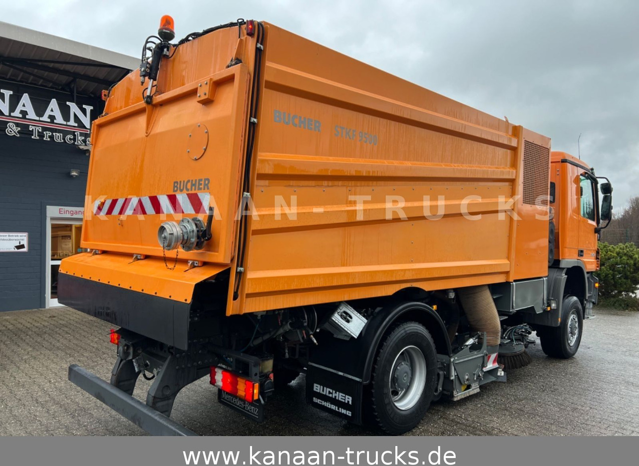 Mercedes-Benz 2032 Actros 4x4 Bucher STKF 9500 AIRPORT KLIMA - Sopmaskin: bild 5 Mercedes-Benz 2032 Actros 4x4 Bucher STKF 9500 AIRPORT KLIMA - Sopmaskin: bild 5