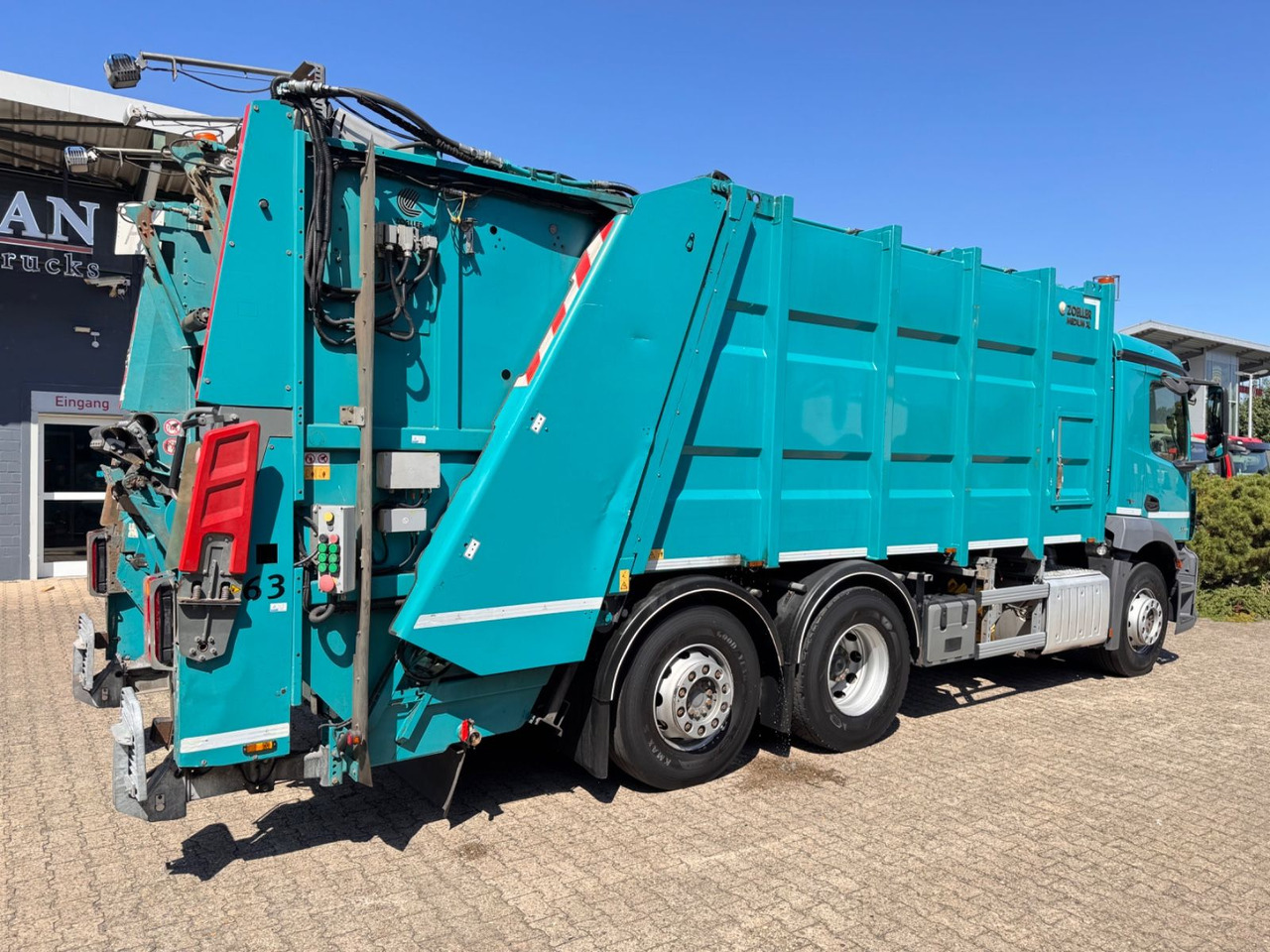 Mercedes-Benz 2533 Antos Müllwagen Zöller ATM bei 90Tkm - Sopbil: bild 3 Mercedes-Benz 2533 Antos Müllwagen Zöller ATM bei 90Tkm - Sopbil: bild 3