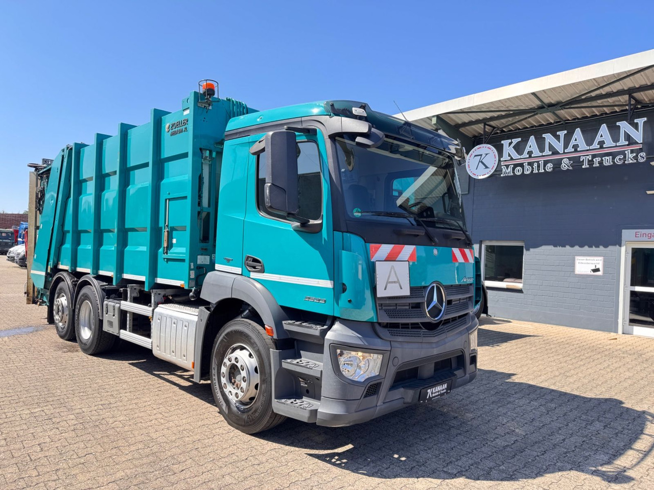 Mercedes-Benz 2533 Antos Müllwagen Zöller ATM bei 90Tkm - Sopbil: bild 1 Mercedes-Benz 2533 Antos Müllwagen Zöller ATM bei 90Tkm - Sopbil: bild 1