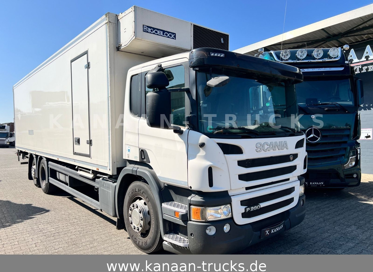 Scania P280 Kühlkoffer FRIGOBLOCK FK13 LBW E5 - Kylbil lastbil: bild 1 Scania P280 Kühlkoffer FRIGOBLOCK FK13 LBW E5 - Kylbil lastbil: bild 1