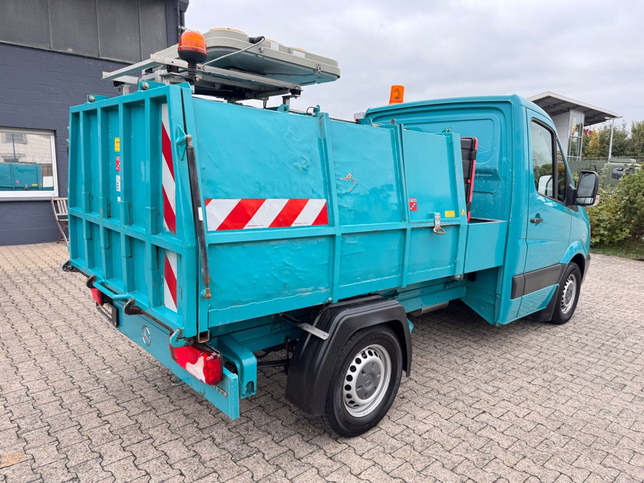 Mercedes-Benz 313 CDI Sprinter II Bertsche Müllwagen Tafel - Transportbil: bild 5 Mercedes-Benz 313 CDI Sprinter II Bertsche Müllwagen Tafel - Transportbil: bild 5