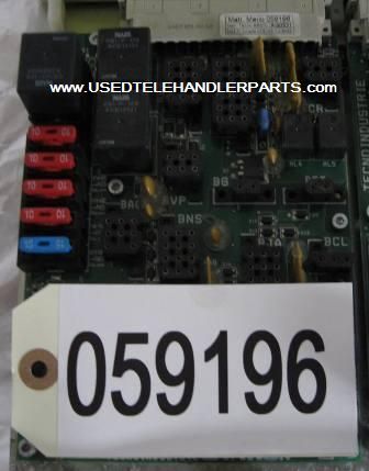 MERLO Karte "UCB" Nr. 059196 - Kontrollenhet för Teleskoplastar: bild 1 MERLO Karte "UCB" Nr. 059196 - Kontrollenhet för Teleskoplastar: bild 1