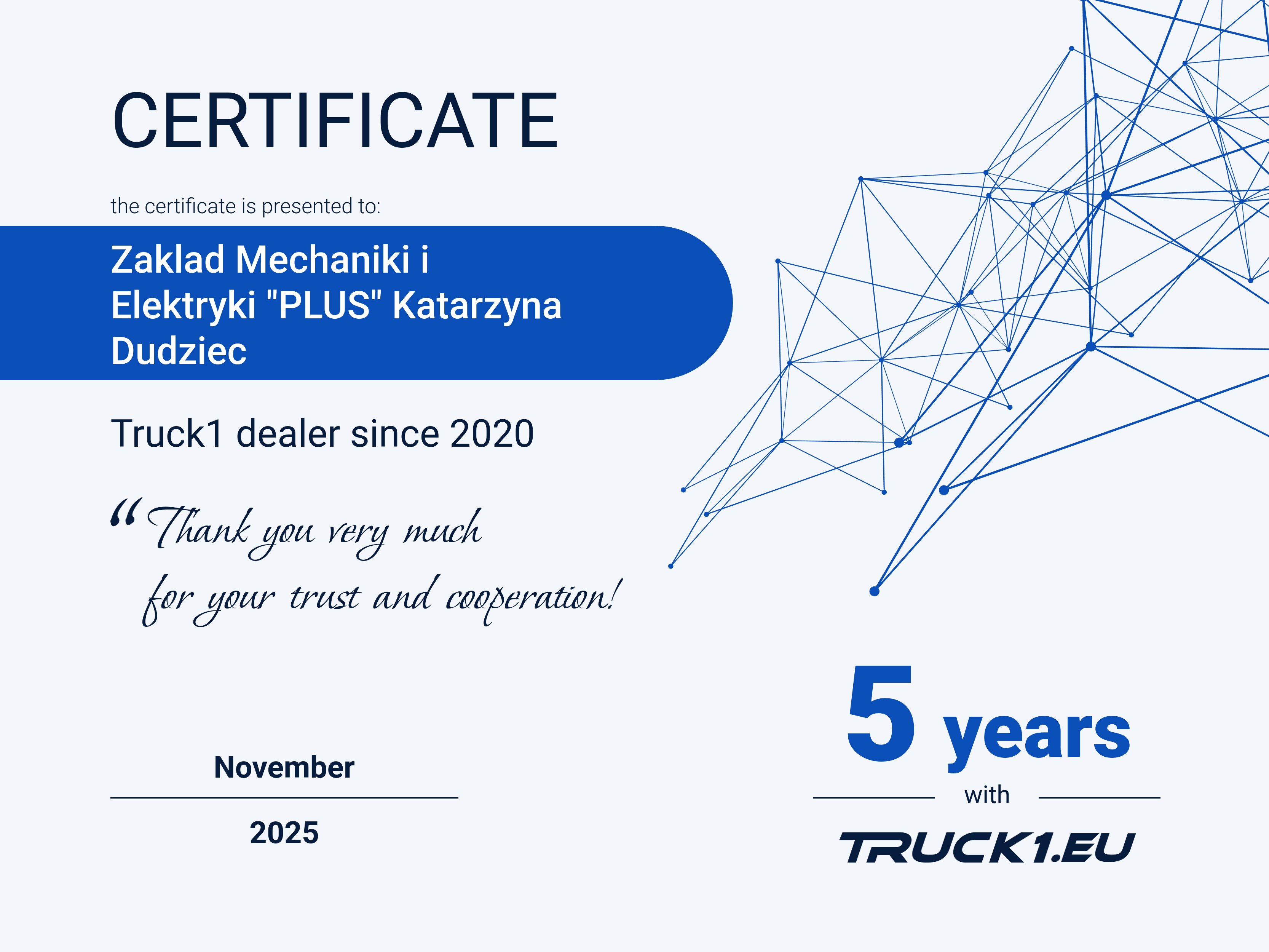 certificate certificate