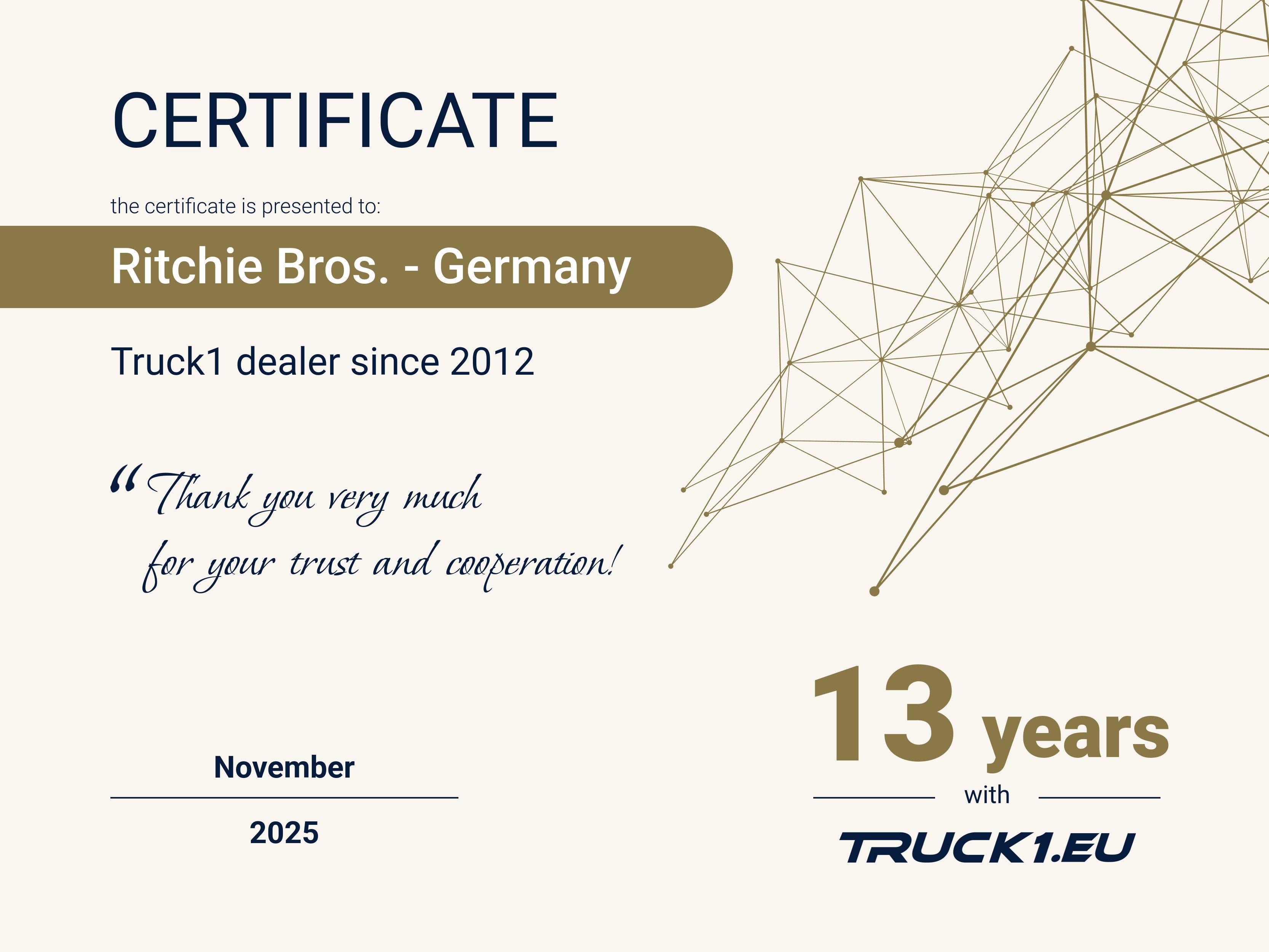 certificate certificate